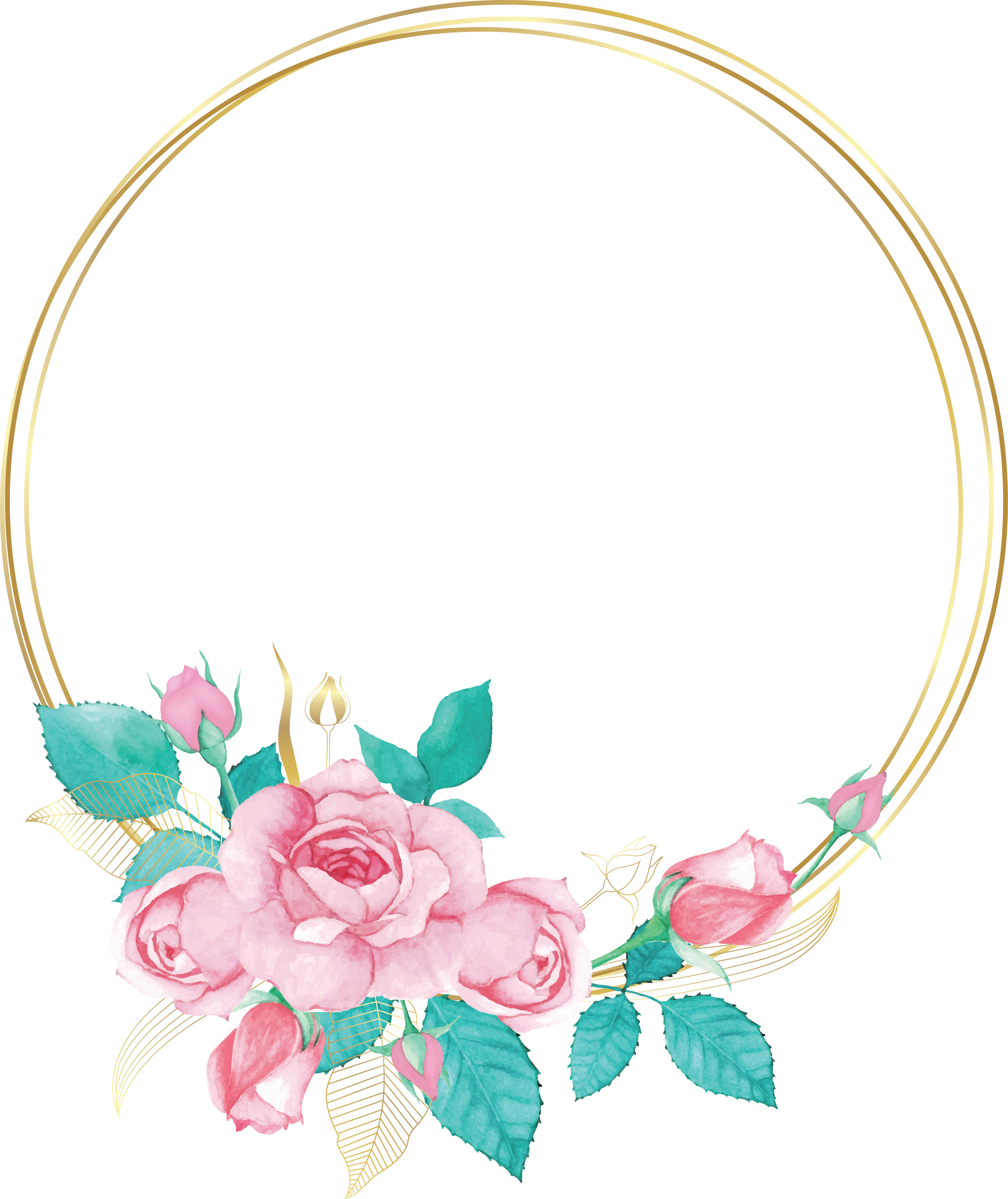 flowers frame png