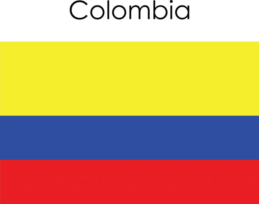 Colombia Country Flag Png