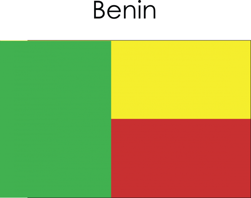 Benin Flag Png
