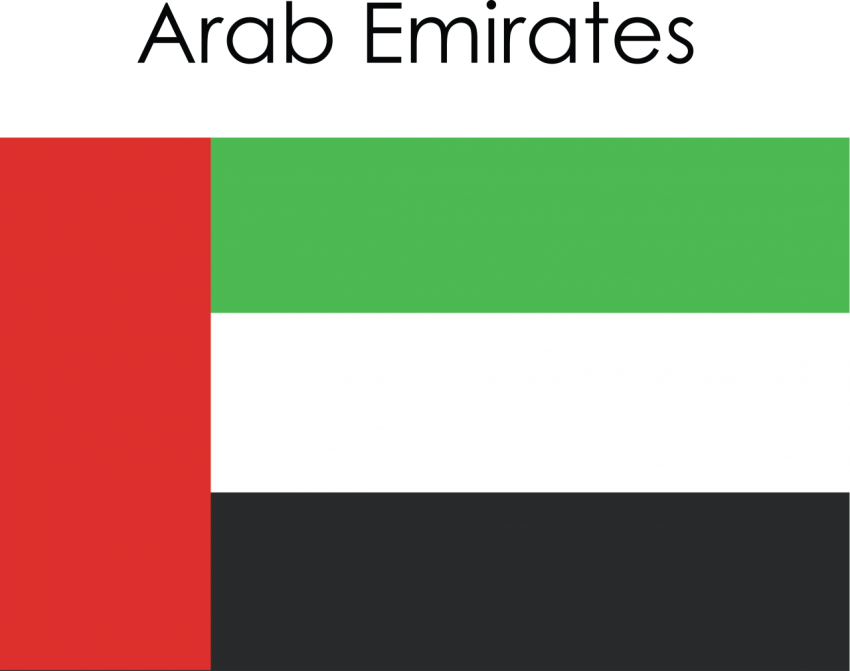 United Arab Emirates Flag