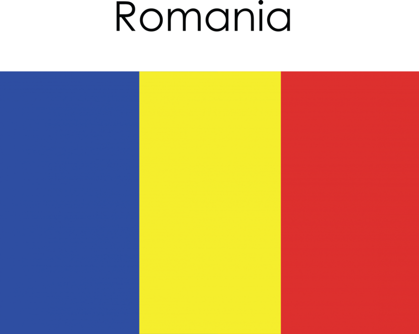 Romania Country Flag Png