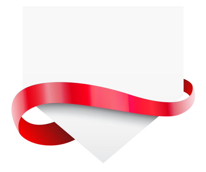 Red Ribbon Banner Png  Free Download