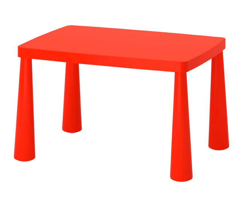 Children Red Table Png Free Download