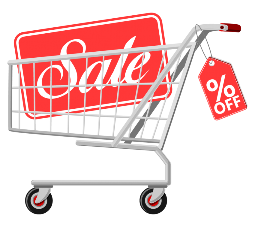 Sale Cart PNG Free Download