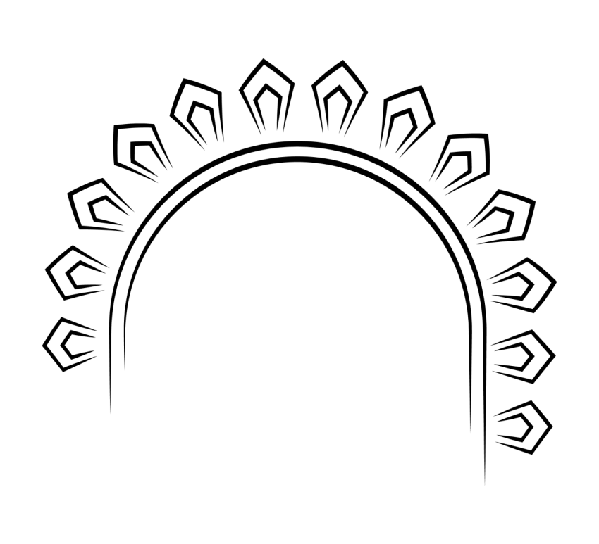 Durga Puja Decorative Element Png