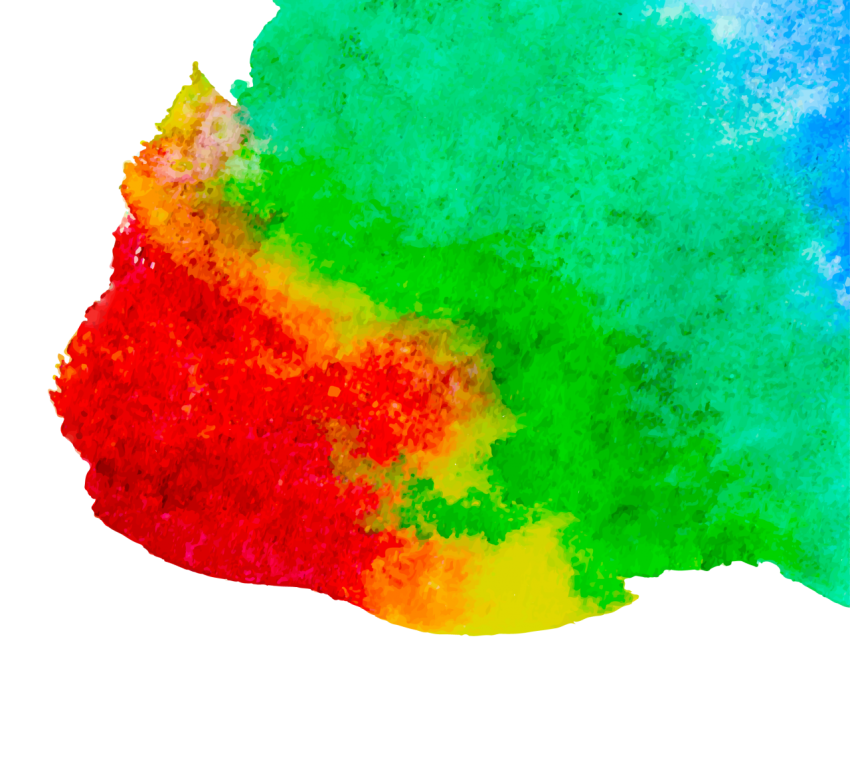 Rainbow Watercolor Background Png Free Download