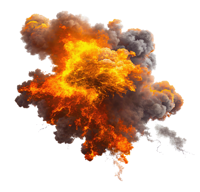 Dramatic Explosion Png Image