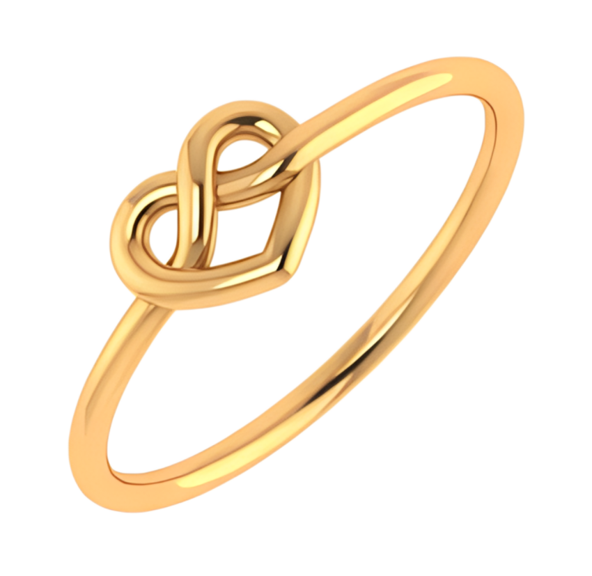 Love gold ring png image