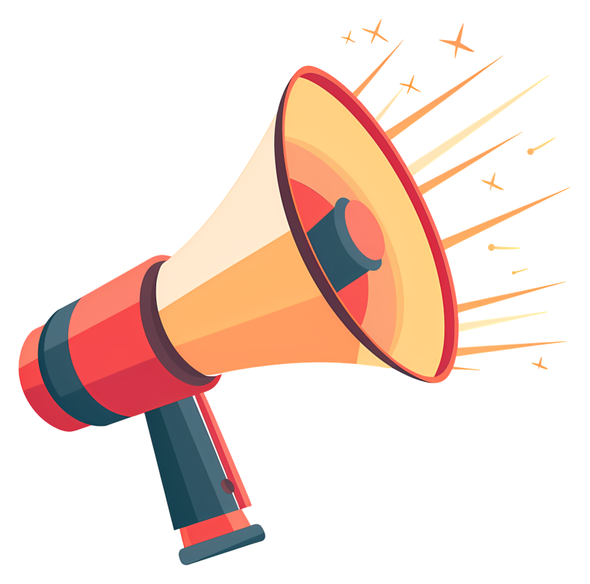 Megaphone illustration png