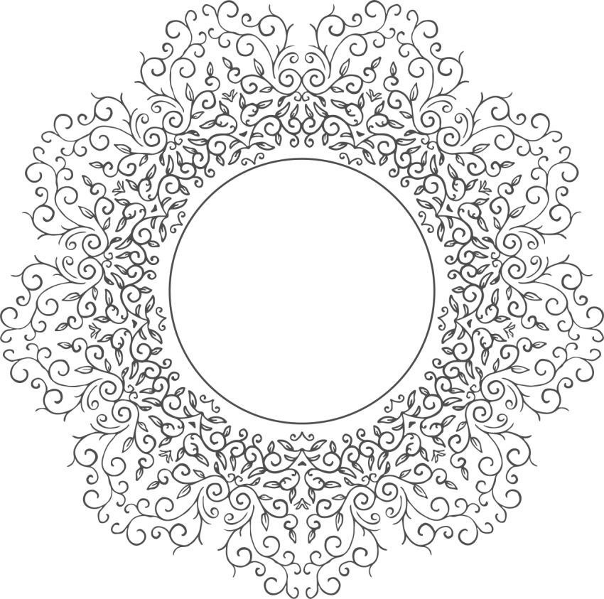 Hand Drawn Mandala Design Png