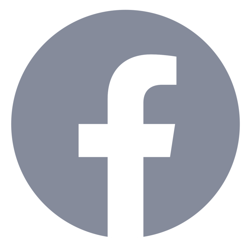 Facebook f Logo Grey Logo png