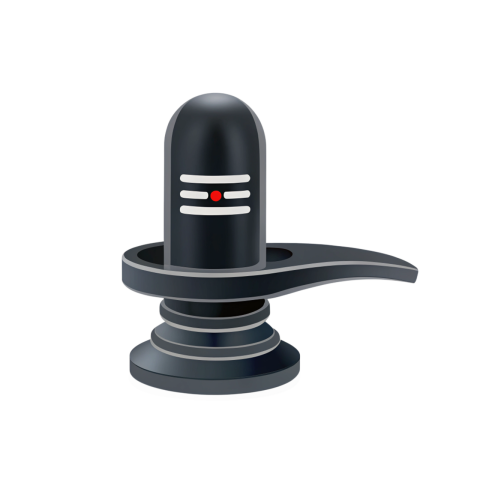 Shivling Png Vector Illustration