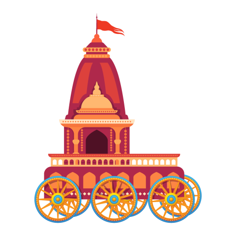 Rath Png for Traditional Festive Rath Yatra