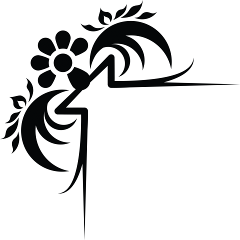 Floral Corner Design