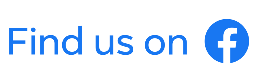 Facebook Find us on Facebook Blue Logo png