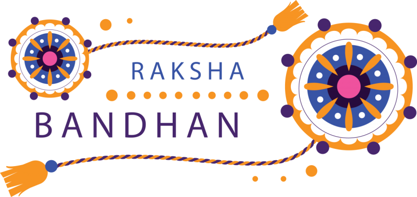 Happy Raksha Bandhan Design