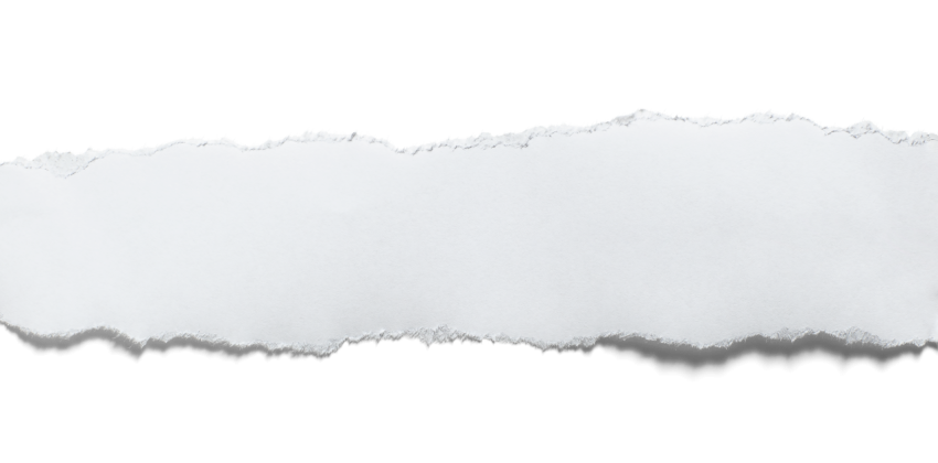 White Torn Paper Png Image