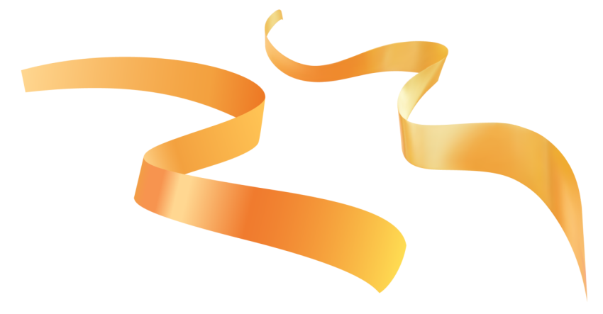 Golden Ribbon Png