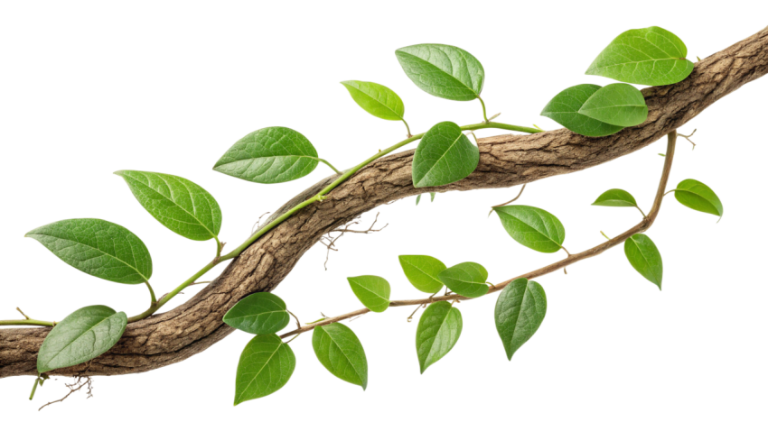 Transparent Green Leaves Growing Foliage Png