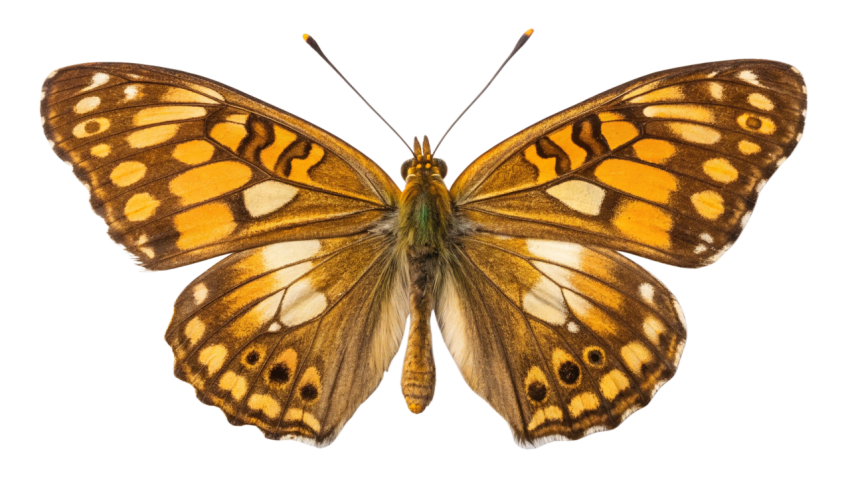 Colorful  Patterns Butterfly PNG