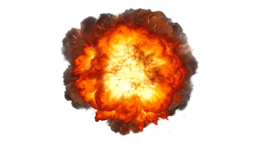 Transparent Explosion Png Image