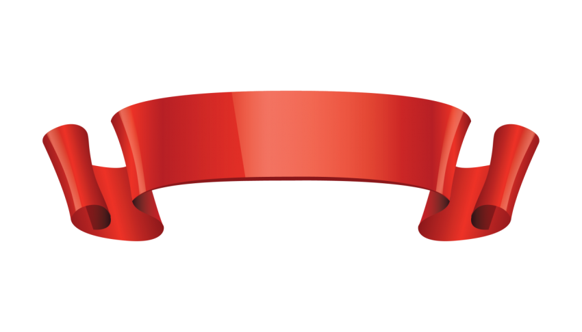 Red Ribbon Banner Png Free Download