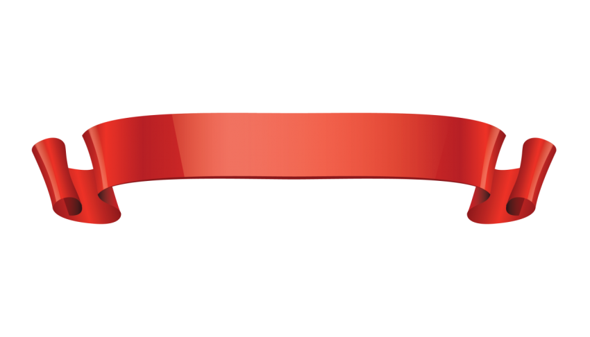 Red Ribbon Banner Png  Free Download