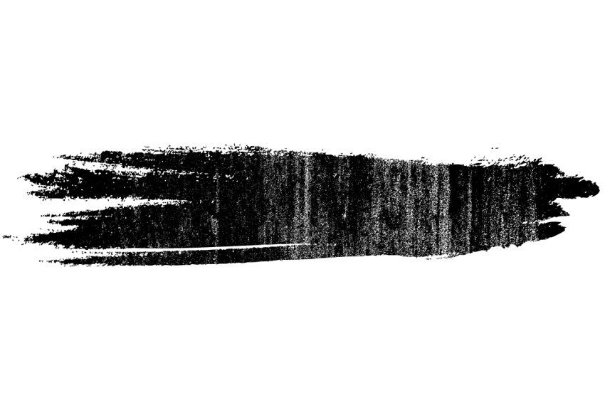 Black Paint Brush Stroke Texture Png