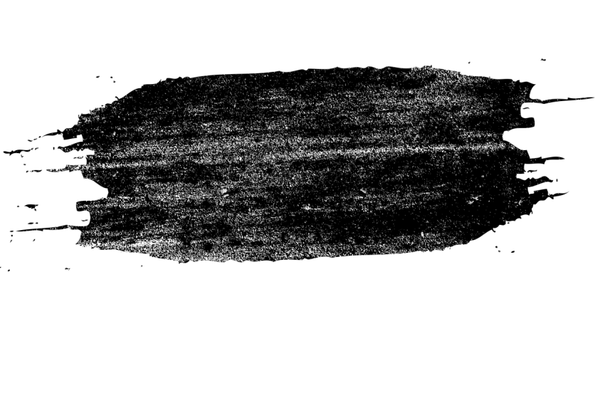 Black Paint Brush Stroke Texture Png