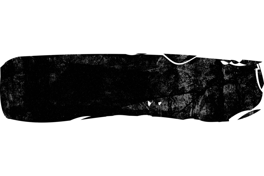 Black Paint Brush Stroke Texture Png