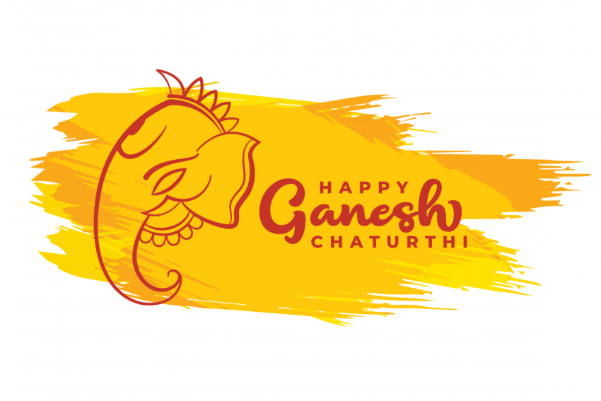 Happy Ganesh Chaturthi Template Design