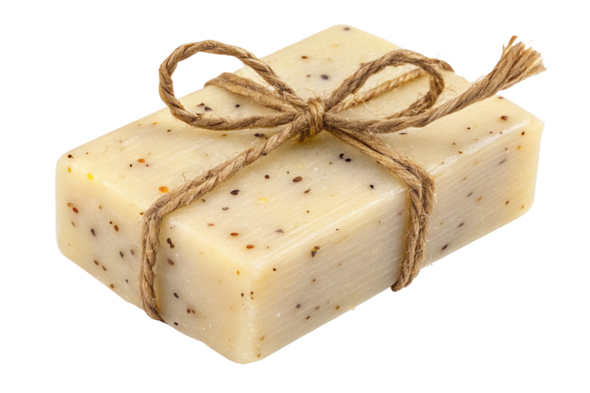 Natural soap bar transparent image png