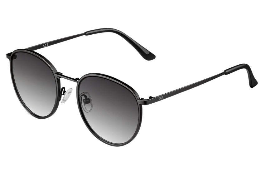 Stylish black sunglasses png image