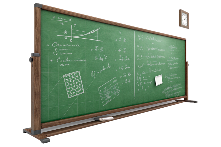 Green classroom chalkboard image png