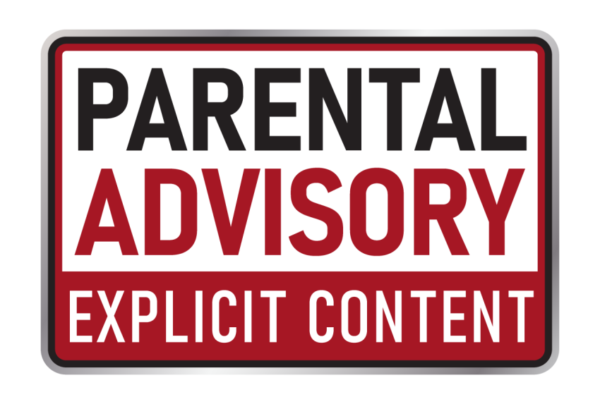 Parental Advisory Explicit Content Warning Sign Png