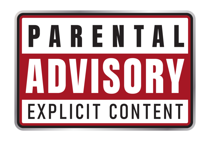 Parental Advisory Explicit Content Warning Sign Png