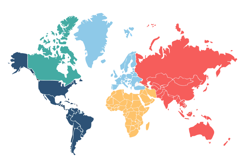 World Map Silhouette Png