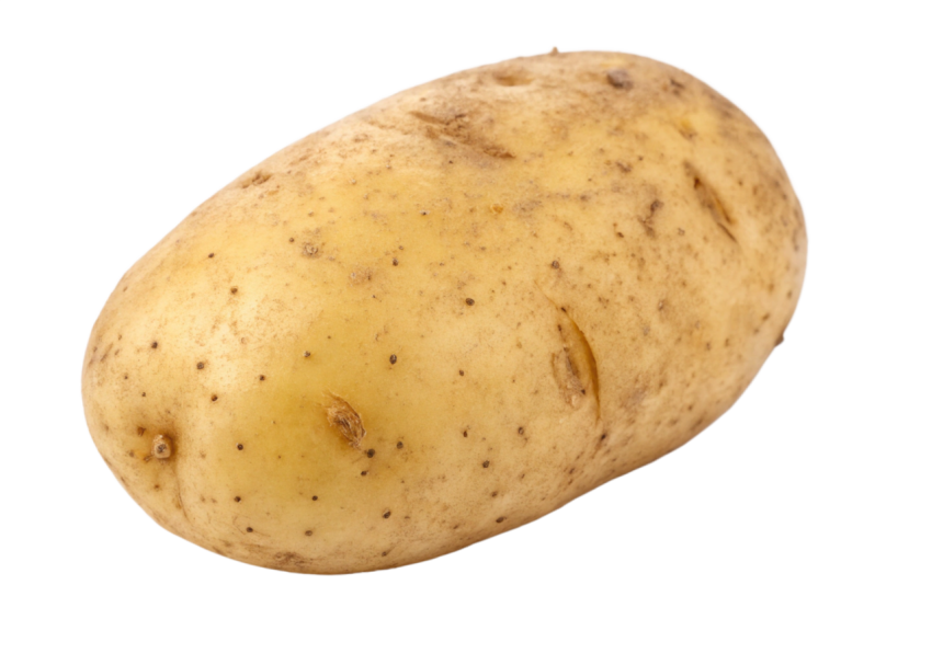 Transparent potato image png