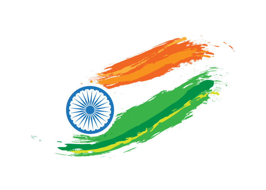 Abstract Indian Flag Png Free Download