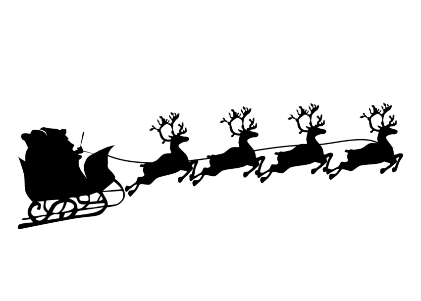 Christmas Flying Santa Claus Png Free Download