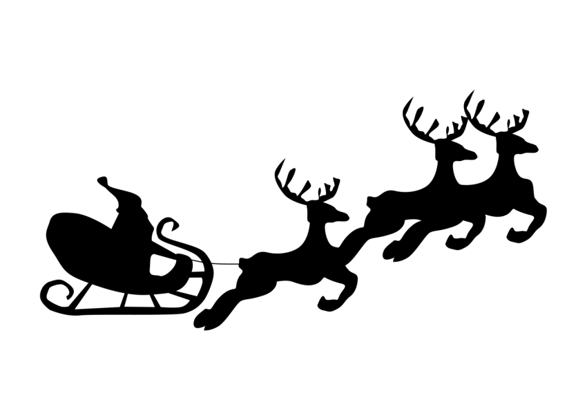 Christmas Flying Santa Claus Png Free Download