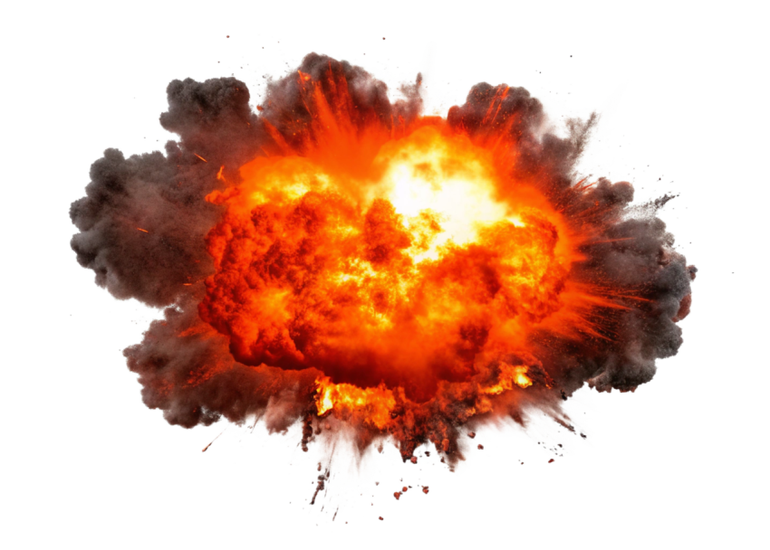 Transparent Explosion Png Image