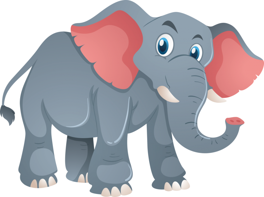 Baby Elephant Cartoon Png Free Download