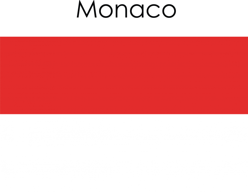 Monaco Country Flag Png