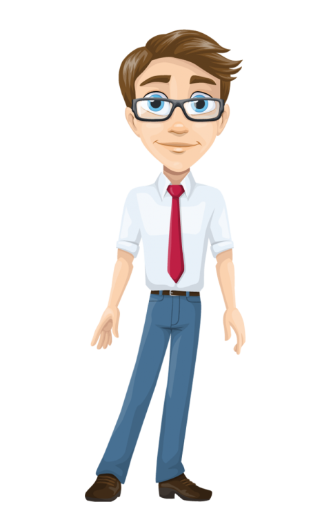 Business Man Cartoon Png Free Download