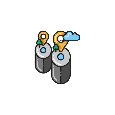 Multiple Destinations Icon Png