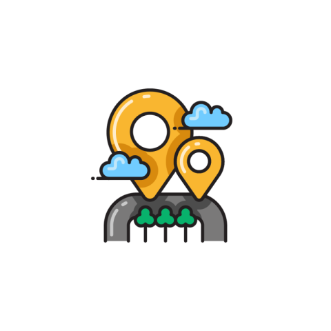 Nearby Destinations Icon Png