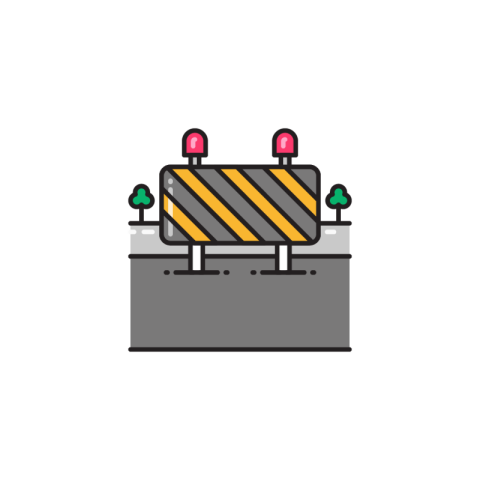 Road Construction Icon Png