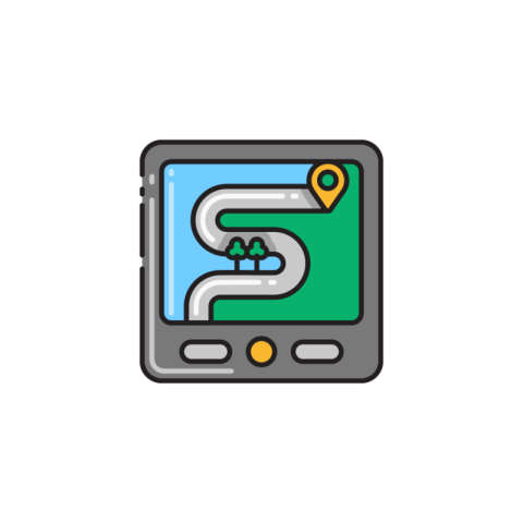 Tags - route map icon - Pngfile