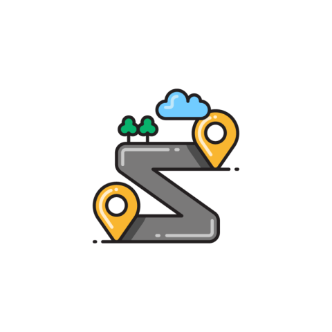 Sharp Bend Icon Png